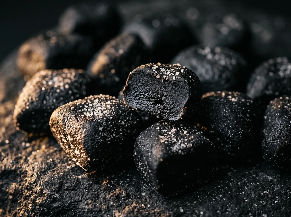 Salty Black — close up